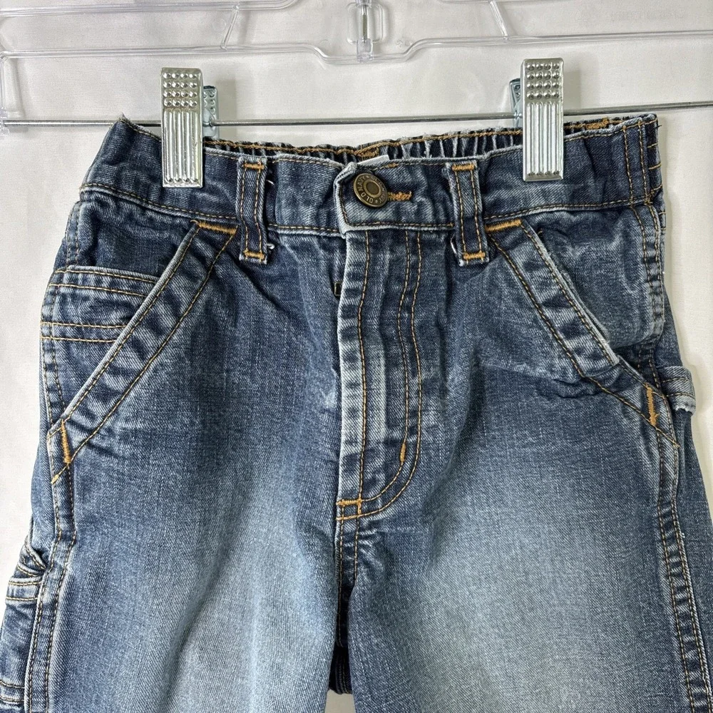 Vintage Old Navy Baby Denim Boys Shorts Size 5T Blue Jeans‎ READ